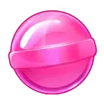 Różowy lizak symbol