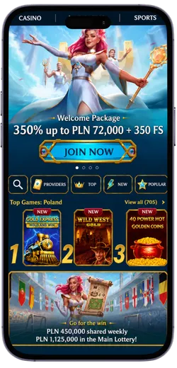 Online Casino Homepage in Poland