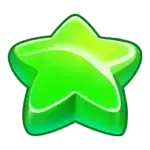 Zielona gwiazdka symbol